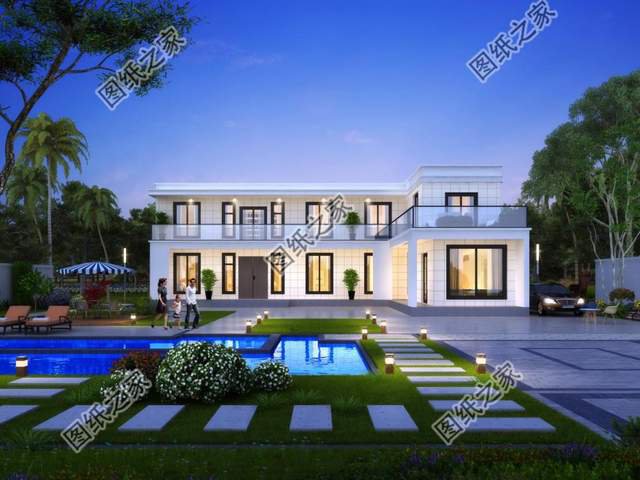 現(xiàn)代風(fēng)格鄉(xiāng)村別墅，勇于打破常規(guī)的設(shè)計(jì)理念，彰顯年輕人的個(gè)性化