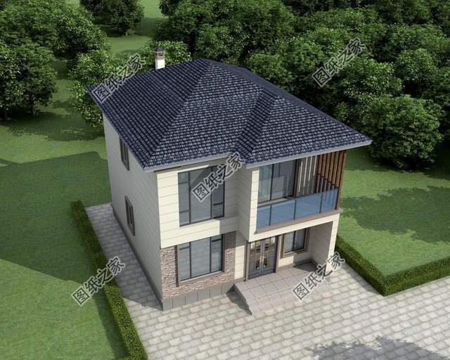 現(xiàn)代風(fēng)格鄉(xiāng)村別墅，勇于打破常規(guī)的設(shè)計(jì)理念，彰顯年輕人的個(gè)性化