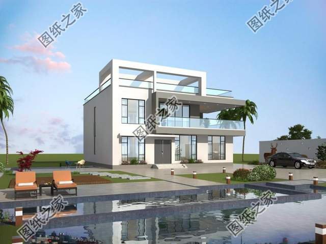 現(xiàn)代風(fēng)格鄉(xiāng)村別墅，勇于打破常規(guī)的設(shè)計(jì)理念，彰顯年輕人的個(gè)性化