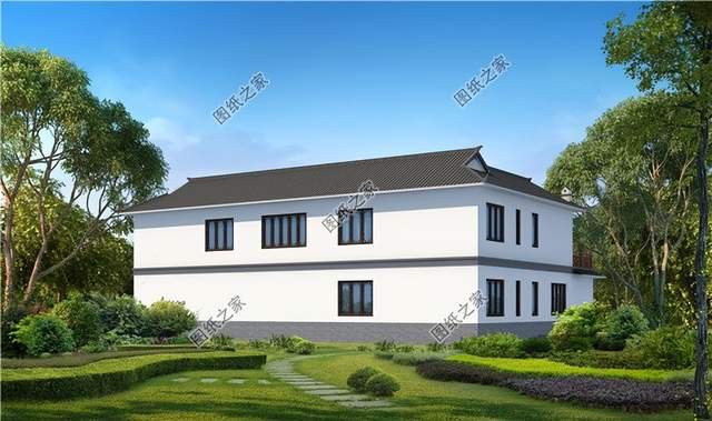 中式合院小別墅設(shè)計(jì)推薦，傳統(tǒng)住宅設(shè)計(jì)，回歸樸實(shí)的農(nóng)村生活