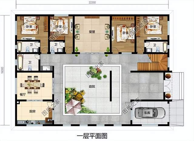 中式合院小別墅設(shè)計(jì)推薦，傳統(tǒng)住宅設(shè)計(jì)，回歸樸實(shí)的農(nóng)村生活