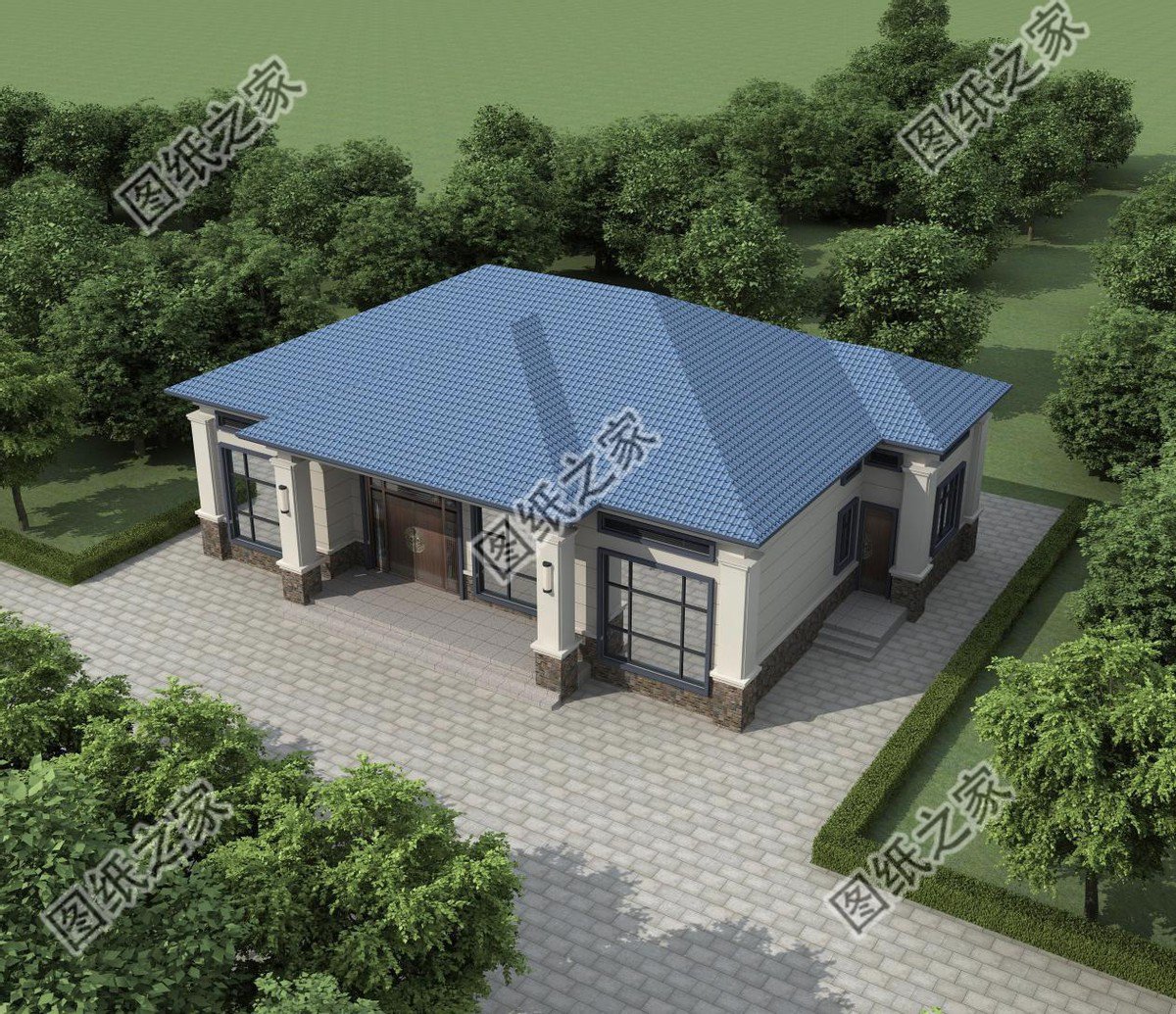 4套農(nóng)村自建房設(shè)計圖推薦，充滿鄉(xiāng)村煙火氣息，令人向往