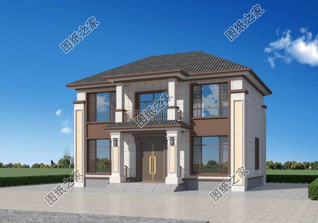 新中式農(nóng)村別墅設(shè)計(jì)推薦，中式質(zhì)感十足，絕對(duì)適合老家建