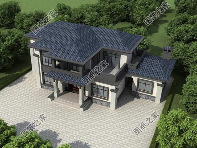 新中式農(nóng)村別墅設(shè)計(jì)推薦，中式質(zhì)感十足，絕對(duì)適合老家建