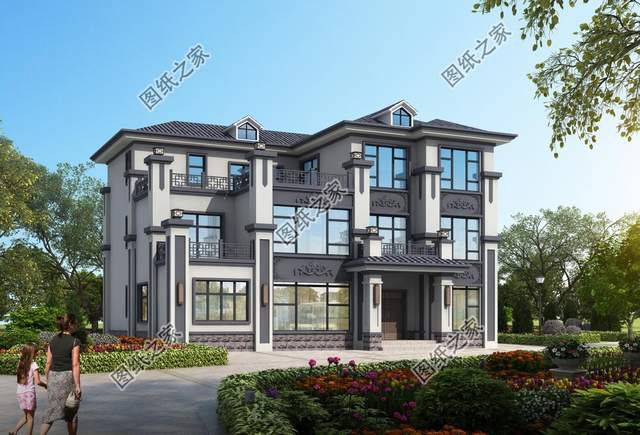 四套精美設(shè)計的農(nóng)村別墅推薦，外觀時尚大氣，非常適合農(nóng)村人