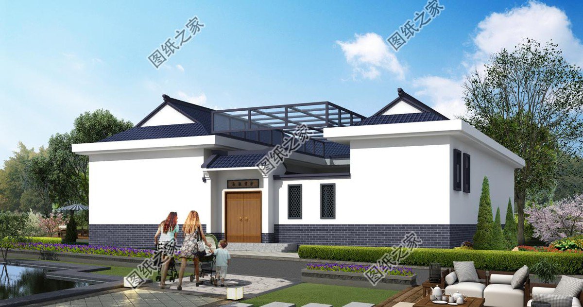 新中式農(nóng)村小別墅設(shè)計，更顯沉穩(wěn)大氣，以彰顯東方之美