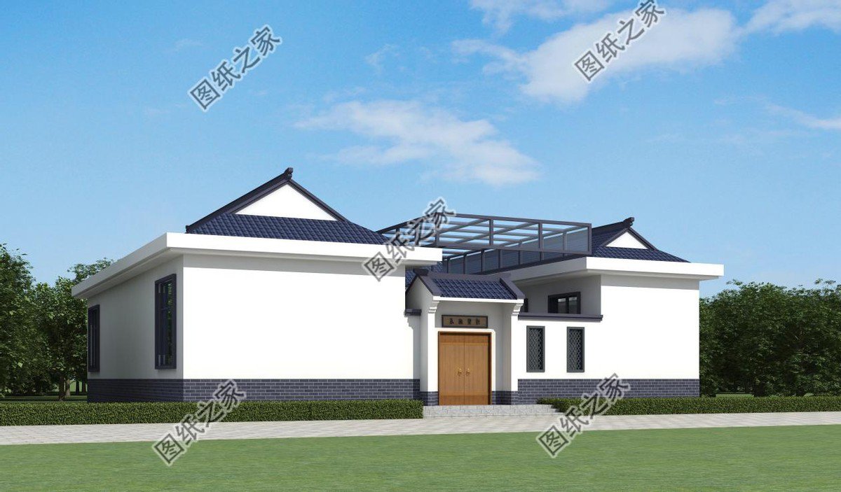 新中式農(nóng)村小別墅設(shè)計，更顯沉穩(wěn)大氣，以彰顯東方之美