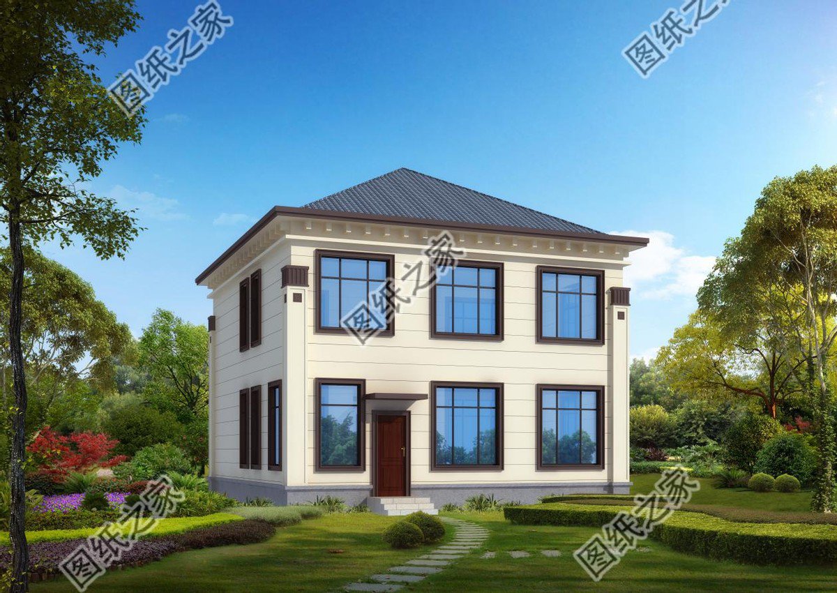 最實(shí)用農(nóng)村別墅設(shè)計(jì)，外觀端莊大氣，國(guó)人的理想住宅