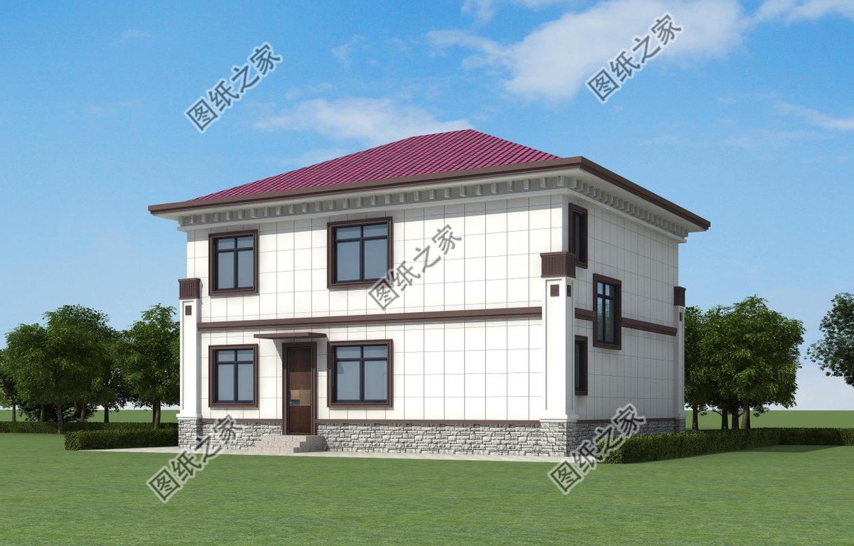 最實(shí)用農(nóng)村別墅設(shè)計(jì)，外觀端莊大氣，國(guó)人的理想住宅