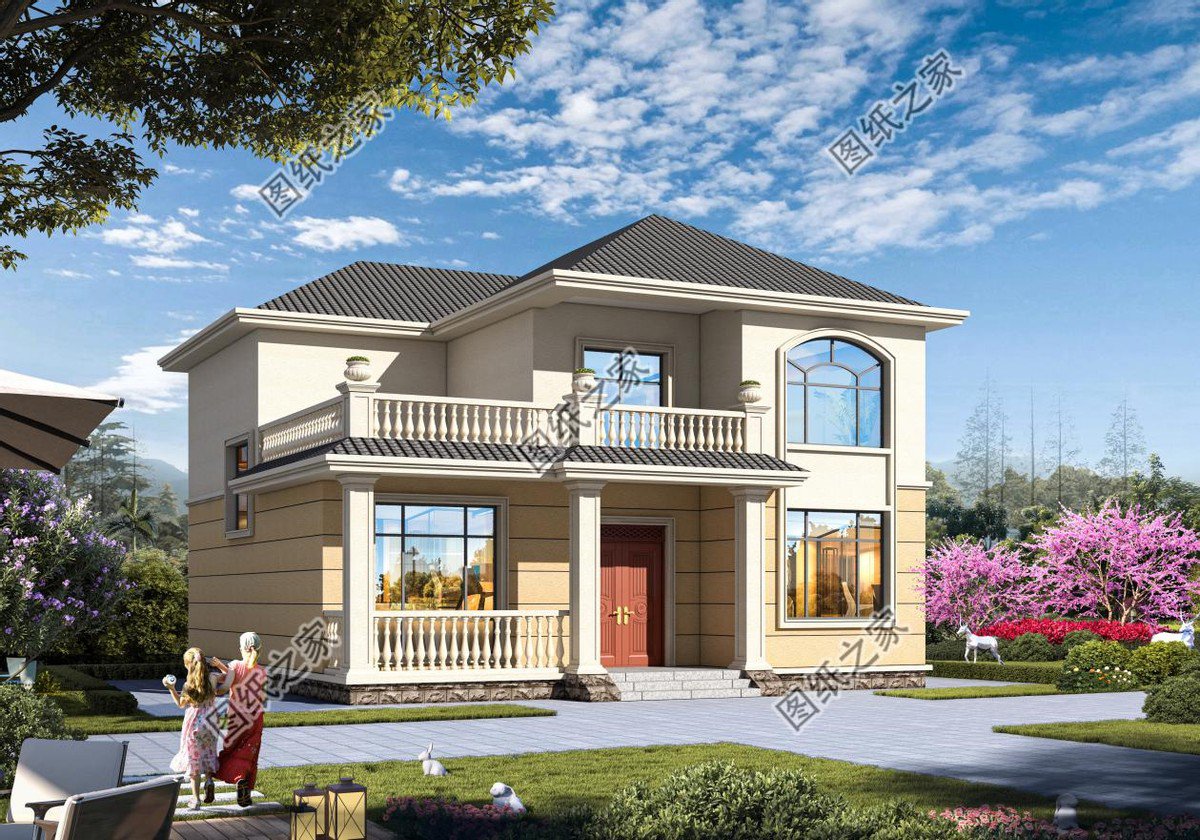 最實(shí)用農(nóng)村別墅設(shè)計(jì)，外觀端莊大氣，國(guó)人的理想住宅