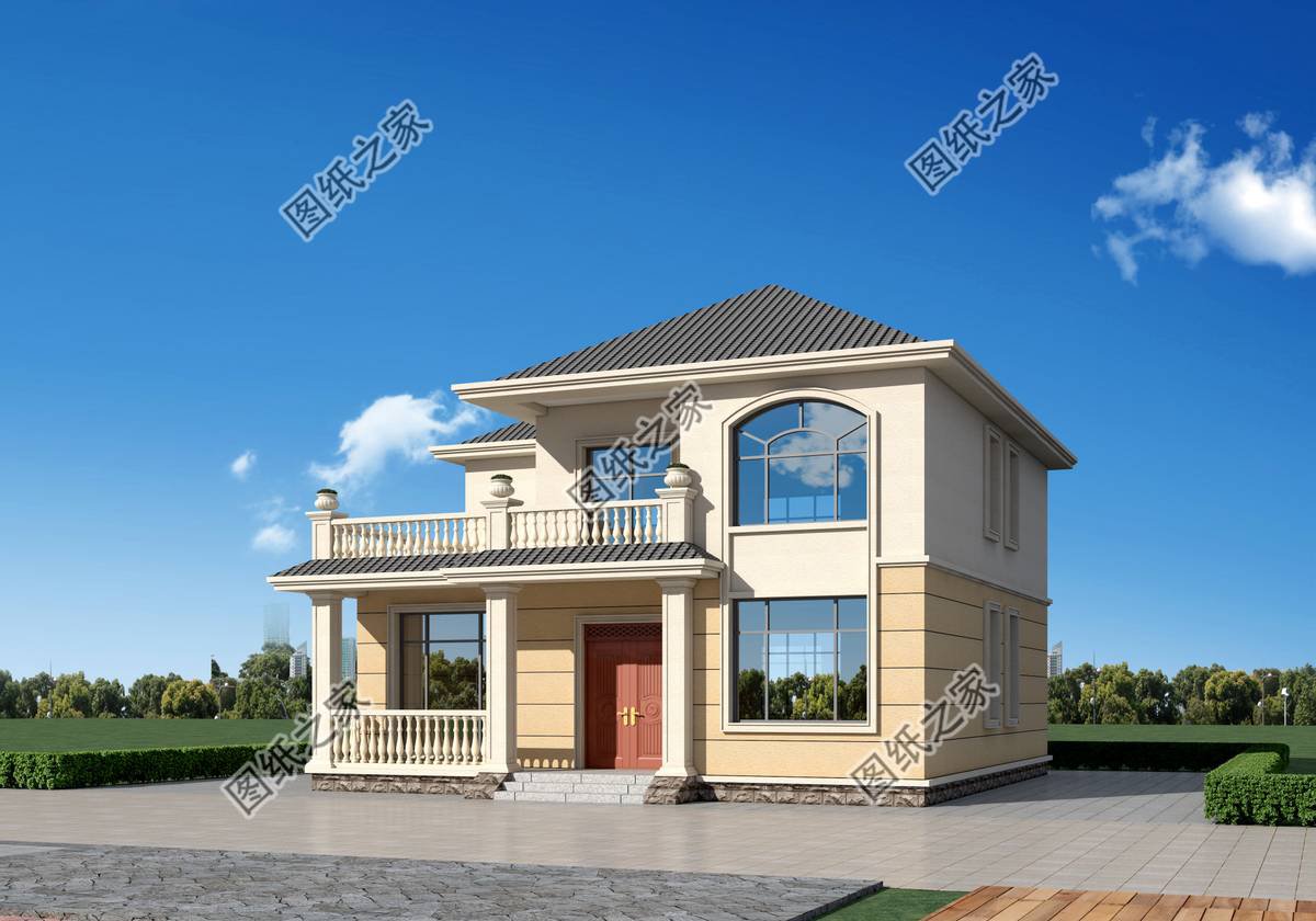 最實(shí)用農(nóng)村別墅設(shè)計(jì)，外觀端莊大氣，國(guó)人的理想住宅