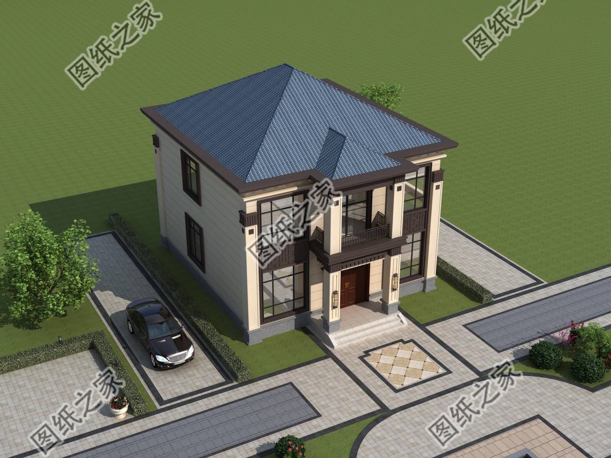 最實(shí)用農(nóng)村別墅設(shè)計(jì)，外觀端莊大氣，國(guó)人的理想住宅