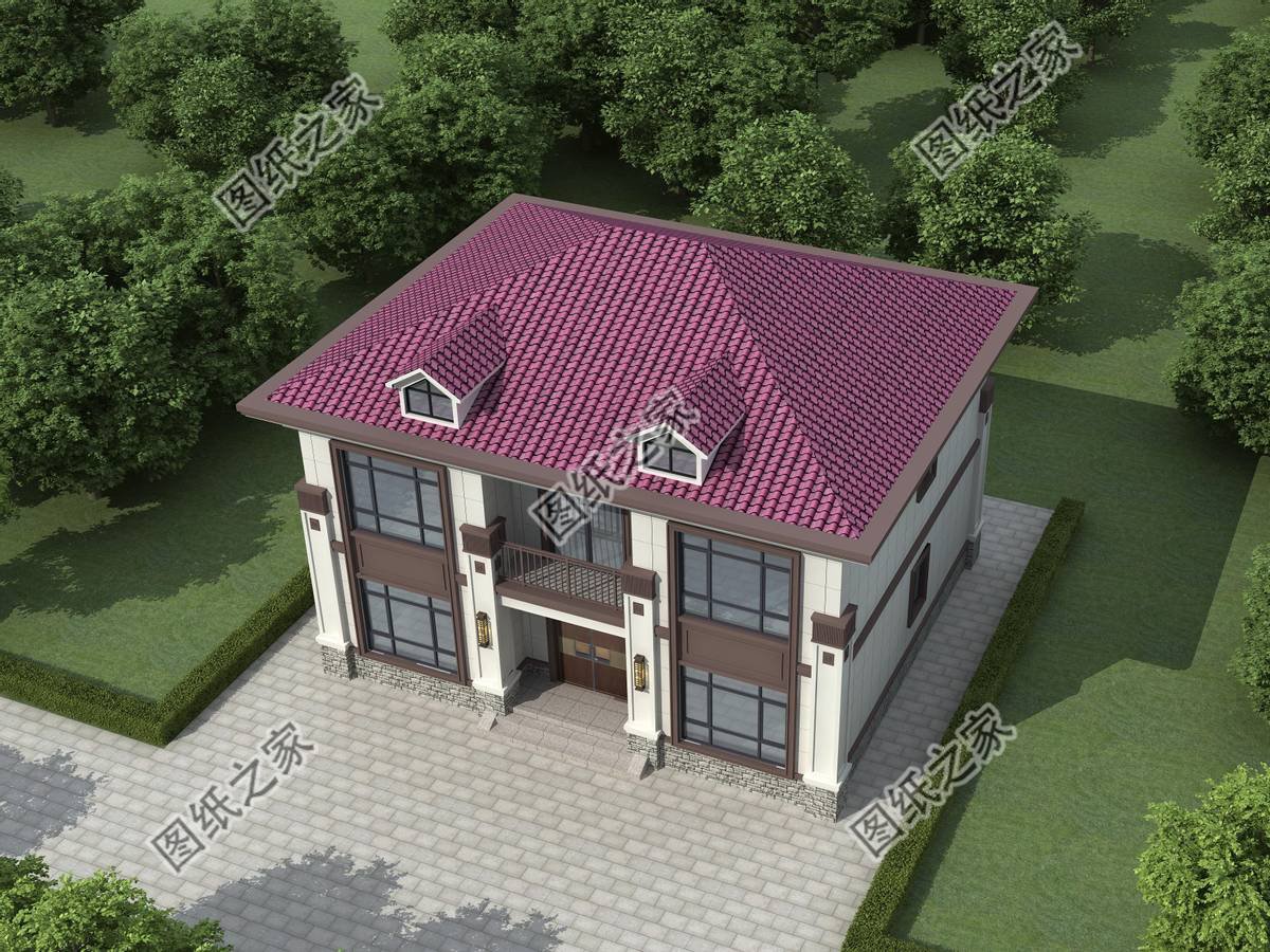 最實(shí)用農(nóng)村別墅設(shè)計(jì)，外觀端莊大氣，國(guó)人的理想住宅