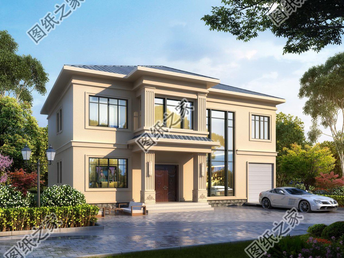 最實(shí)用農(nóng)村別墅設(shè)計(jì)，外觀端莊大氣，國(guó)人的理想住宅