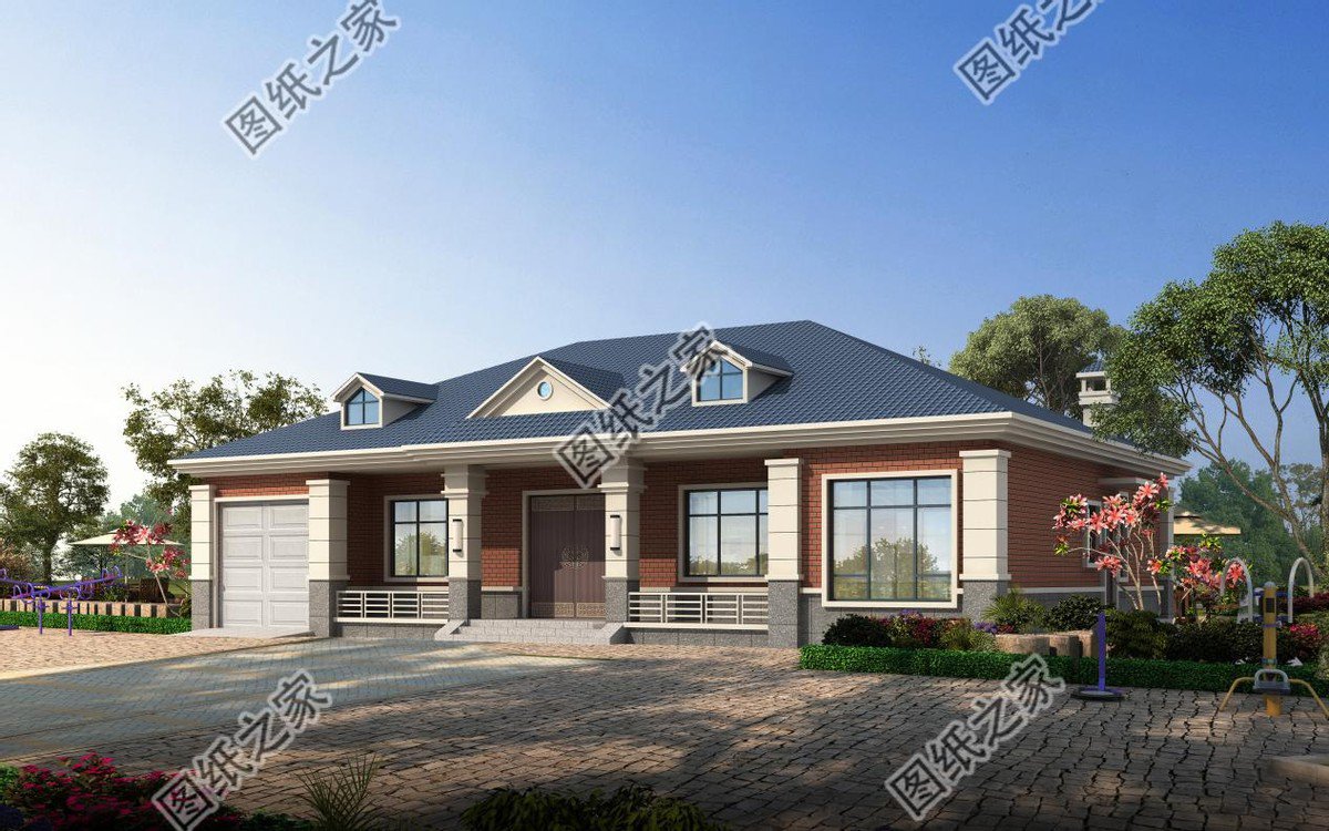 農村大開間一層自建房設計，造價經(jīng)濟實惠，晚年養(yǎng)老必備選擇