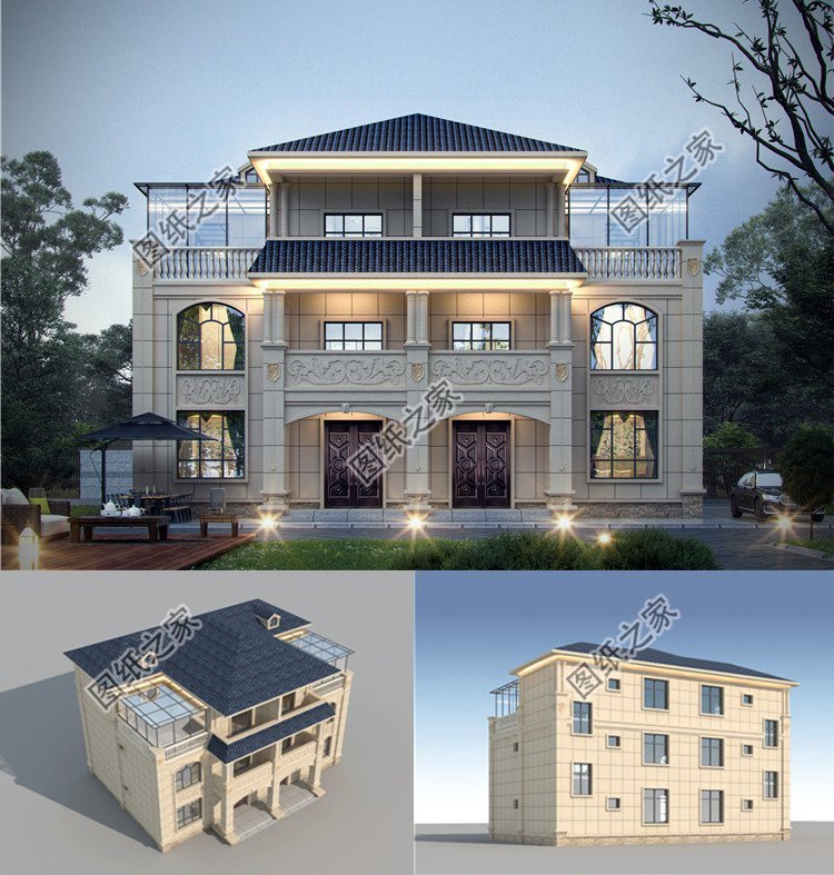 鄉(xiāng)村兄弟雙拼自建房，一家人生活在一起，追求更高更好的生活品質(zhì)