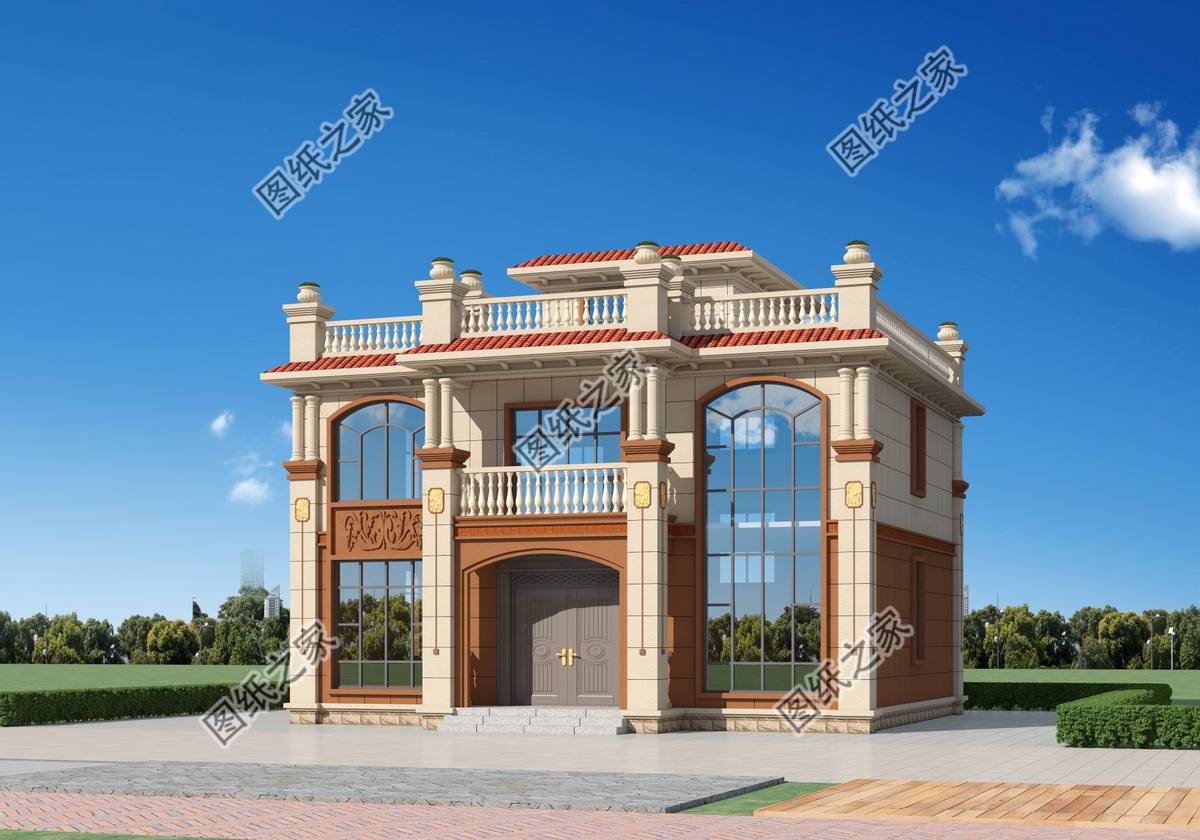 華麗歐式風(fēng)是當(dāng)下農(nóng)村建房的主流，更多人建房的選擇