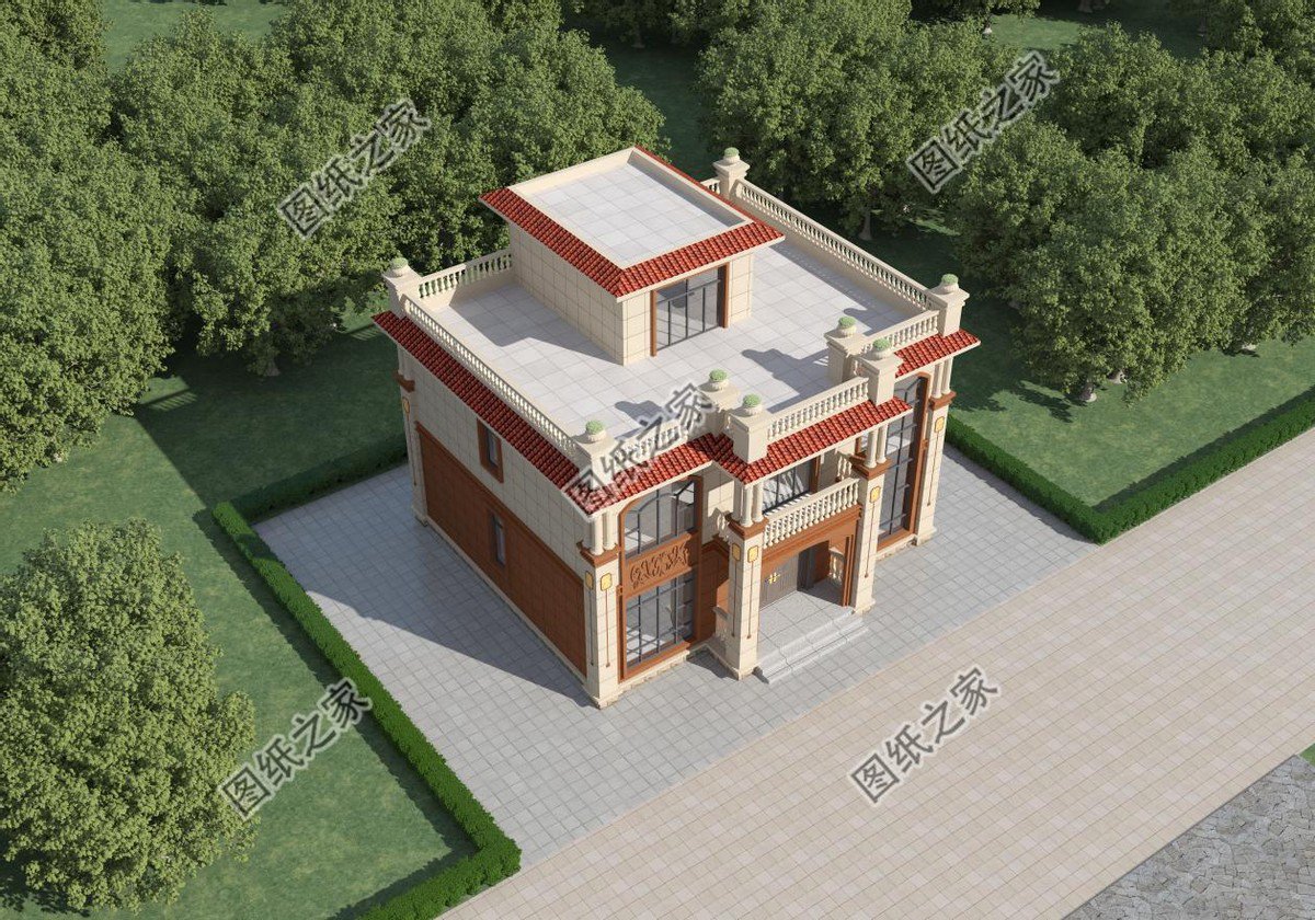 華麗歐式風(fēng)是當(dāng)下農(nóng)村建房的主流，更多人建房的選擇