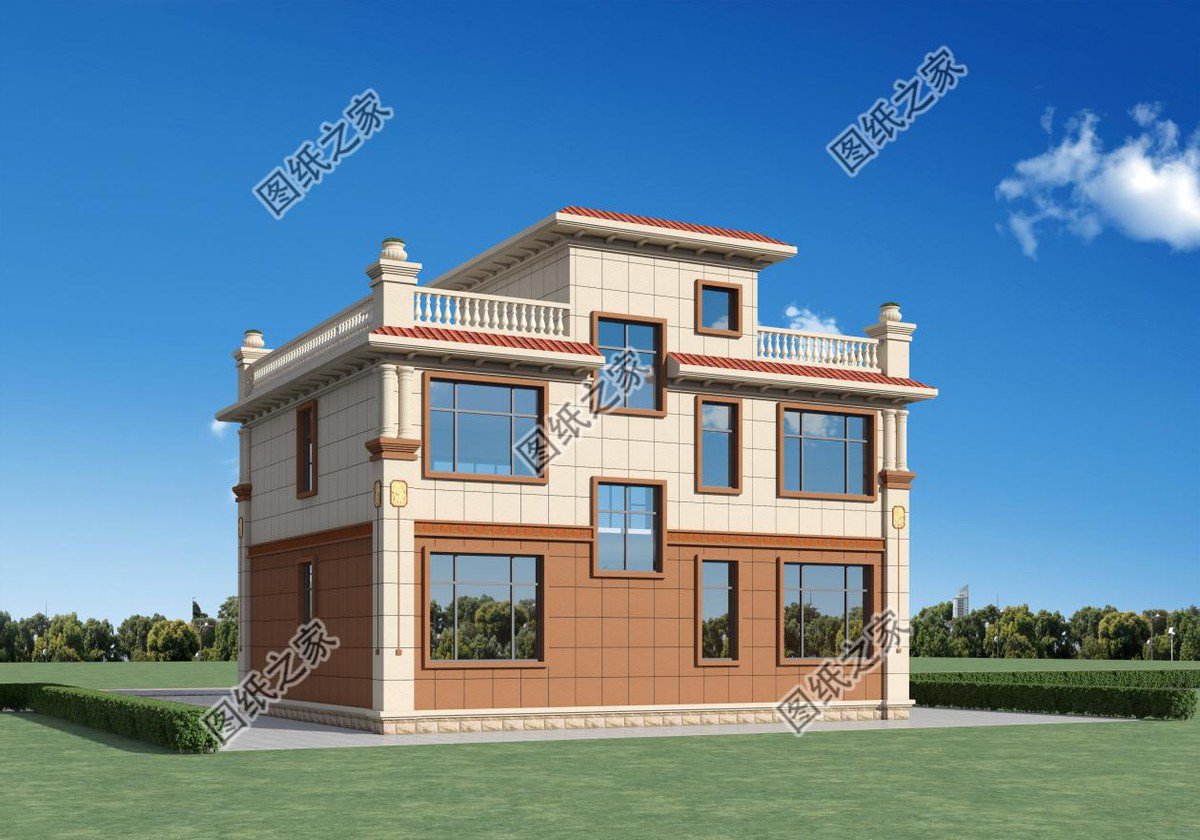 華麗歐式風(fēng)是當(dāng)下農(nóng)村建房的主流，更多人建房的選擇