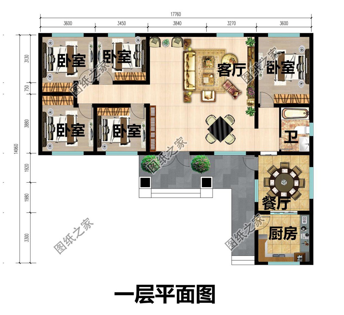 農(nóng)村一層自建房設(shè)計(jì)圖推薦，真正實(shí)用的好設(shè)計(jì)，美觀又舒適