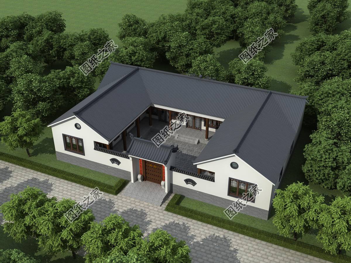 中國式合院別墅設計，驚艷了歲月，溫暖了生活