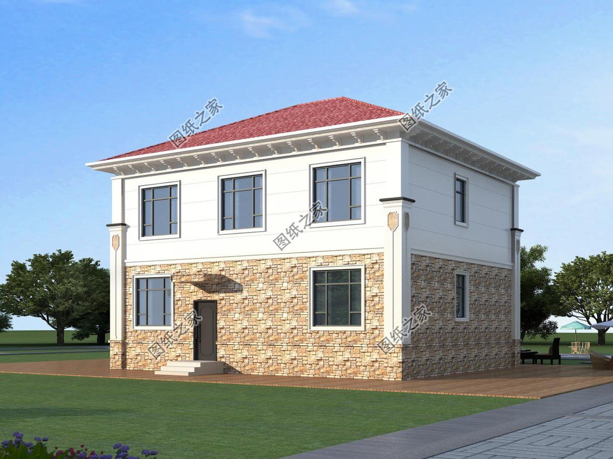 坡屋頂鄉(xiāng)村自建房設(shè)計，巧奪天工的手法，賦予了房屋靈魂一般