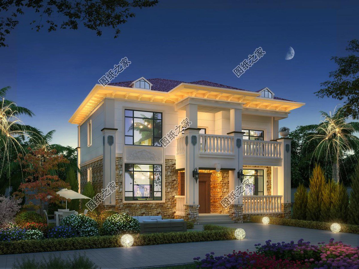 坡屋頂鄉(xiāng)村自建房設(shè)計，巧奪天工的手法，賦予了房屋靈魂一般