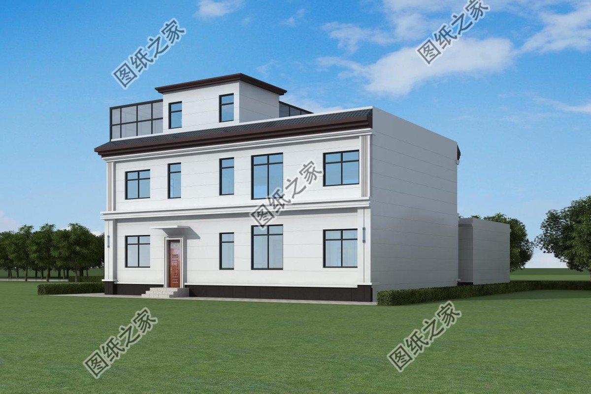 農(nóng)村自建房設(shè)計(jì)推薦，城里買房村里建房，這樣的人生真完美