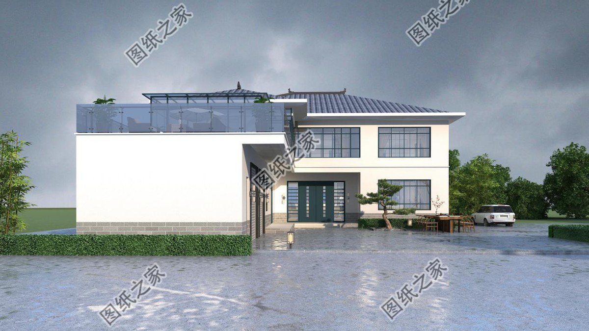 農(nóng)村自建房設(shè)計(jì)推薦，城里買房村里建房，這樣的人生真完美