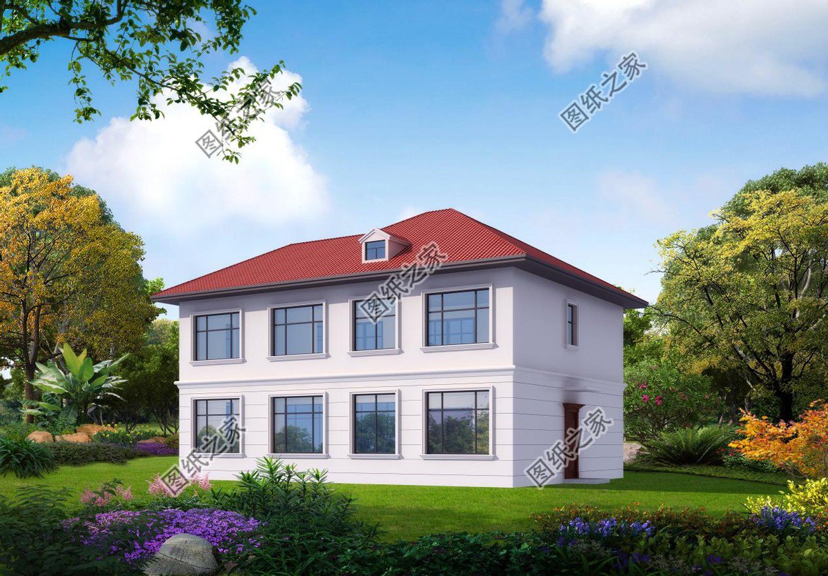 農(nóng)村自建房設(shè)計(jì)推薦，城里買房村里建房，這樣的人生真完美