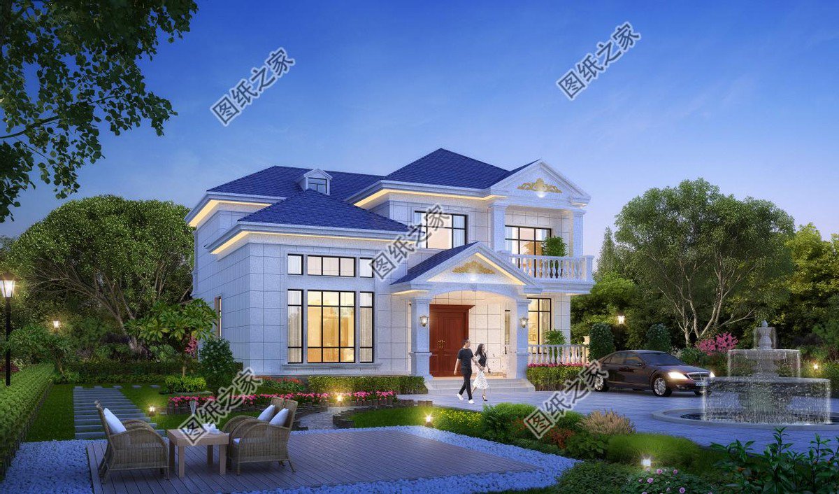 四套歐式農(nóng)村別墅設(shè)計(jì)，極致美感加上合理布局帶給你舒適享受