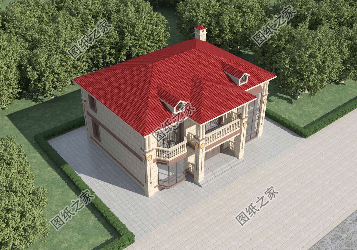 四套歐式農(nóng)村別墅設(shè)計(jì)，極致美感加上合理布局帶給你舒適享受