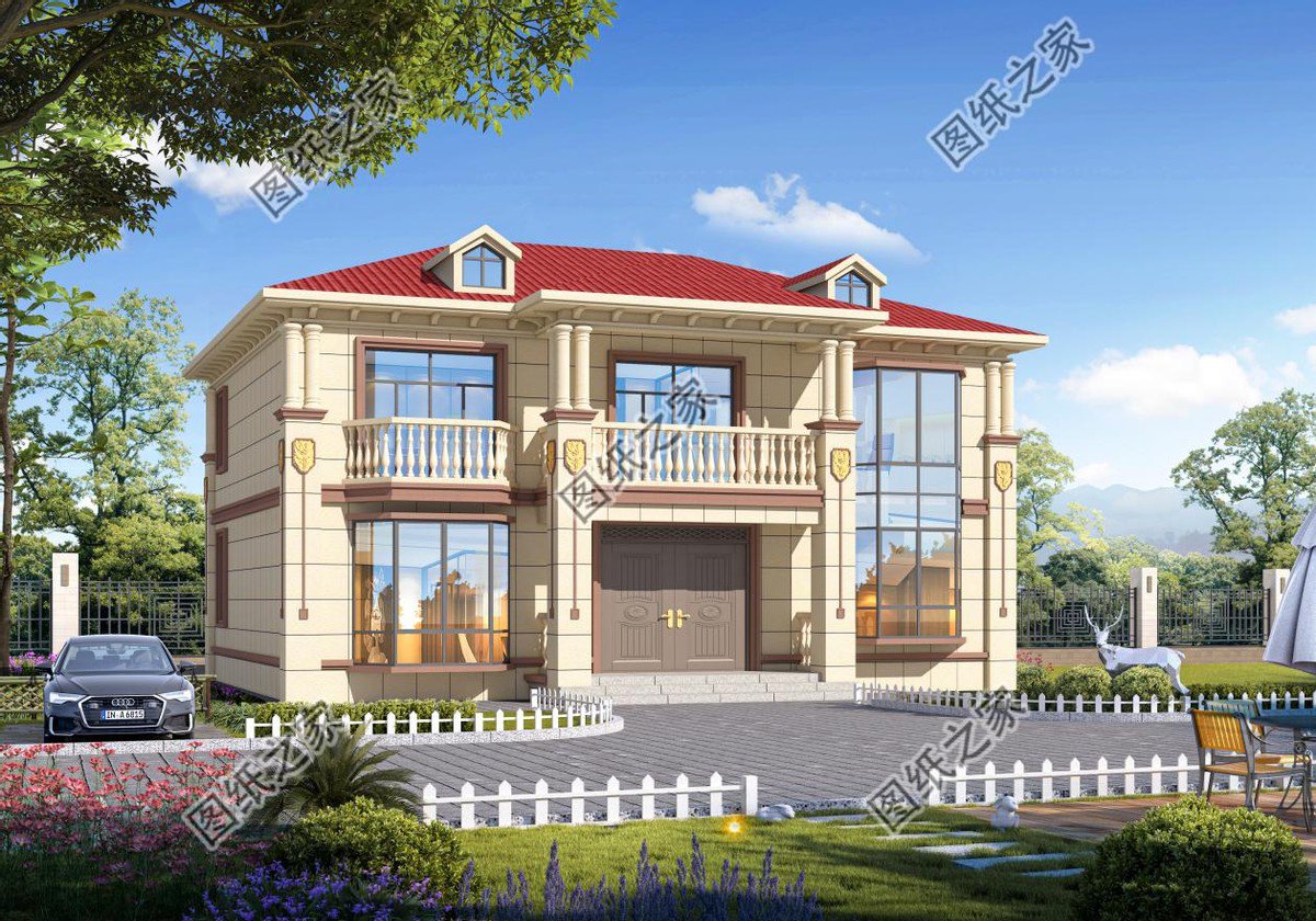 四套歐式農(nóng)村別墅設(shè)計(jì)，極致美感加上合理布局帶給你舒適享受