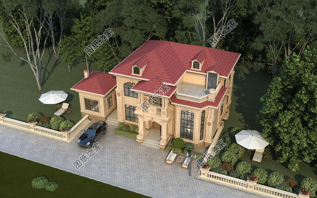 四套歐式農(nóng)村別墅設(shè)計(jì)，極致美感加上合理布局帶給你舒適享受