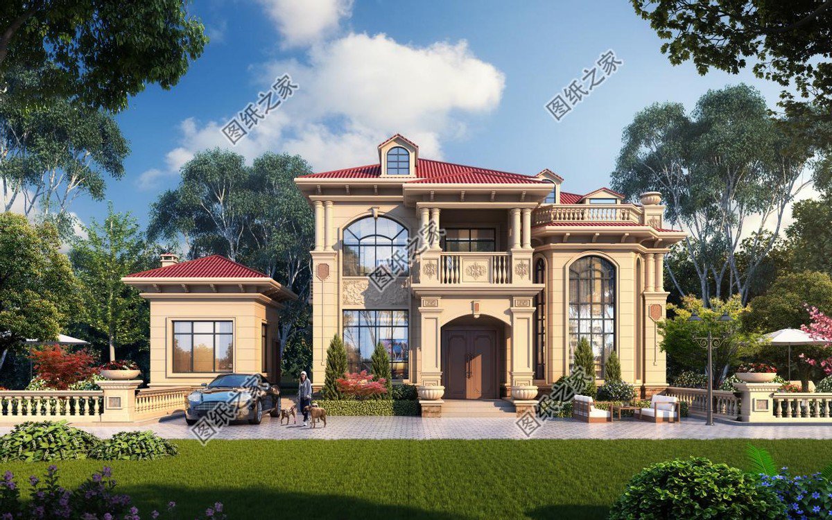 四套歐式農(nóng)村別墅設(shè)計(jì)，極致美感加上合理布局帶給你舒適享受