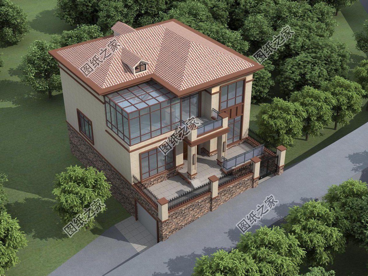 帶架空層的農(nóng)村別墅設(shè)計，防潮又防水超強的實用功能，你還不心動