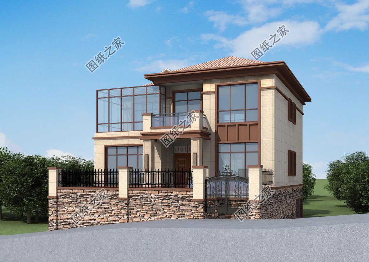 帶架空層的農(nóng)村別墅設(shè)計，防潮又防水超強的實用功能，你還不心動