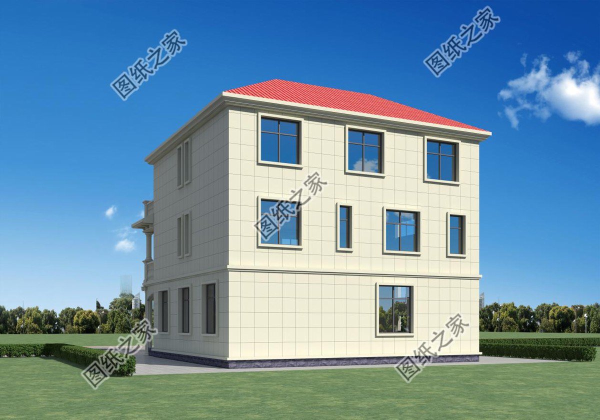 高端大氣的農(nóng)村別墅設(shè)計(jì)，富麗堂皇般的外觀，多少業(yè)主夢(mèng)中的家園