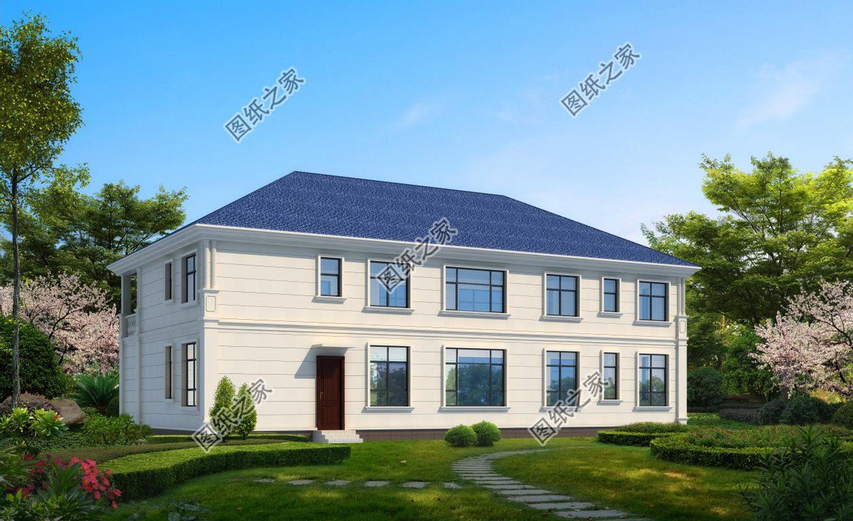 高端大氣的農(nóng)村別墅設(shè)計(jì)，富麗堂皇般的外觀，多少業(yè)主夢(mèng)中的家園