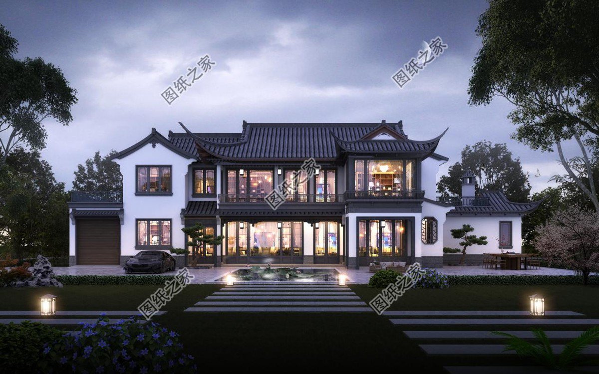 四套中式農(nóng)村自建房設(shè)計，一段輝煌的歷史更是一種文化審美的回歸