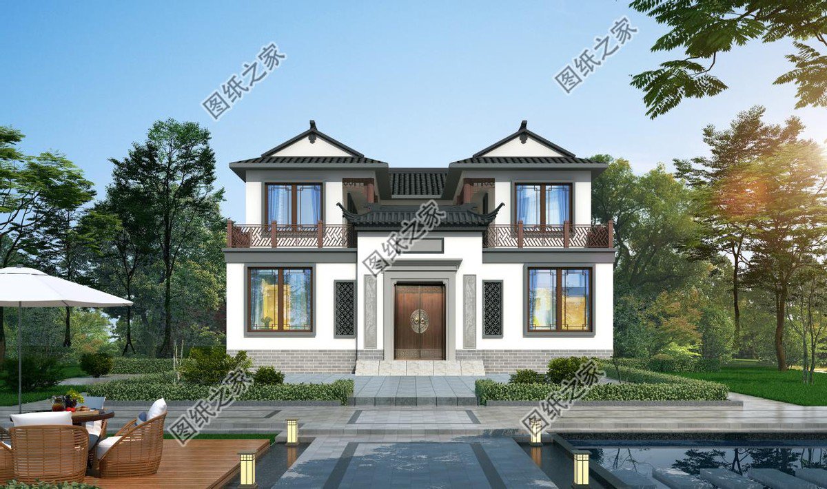 四套中式農(nóng)村自建房設(shè)計，一段輝煌的歷史更是一種文化審美的回歸