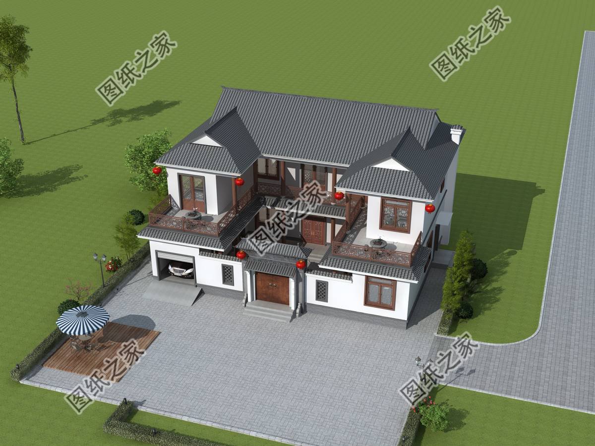 四套中式農(nóng)村自建房設(shè)計，一段輝煌的歷史更是一種文化審美的回歸