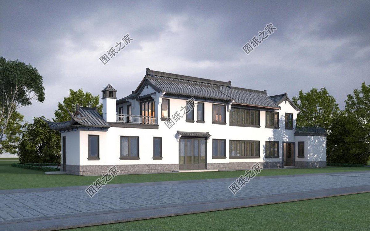 四套中式農(nóng)村自建房設(shè)計，一段輝煌的歷史更是一種文化審美的回歸