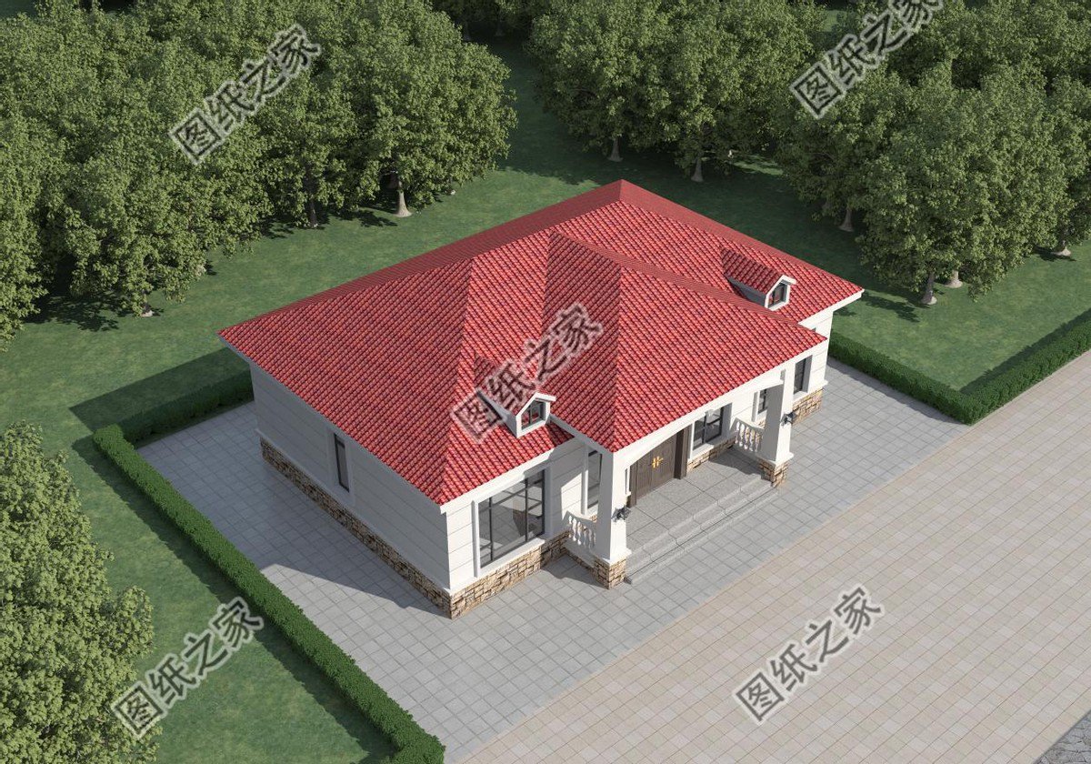 4套農(nóng)村一層別墅設(shè)計(jì)，中式歐式都有，顏值在線廣受好評