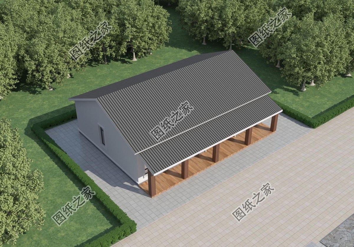 4套農(nóng)村一層別墅設(shè)計(jì)，中式歐式都有，顏值在線廣受好評