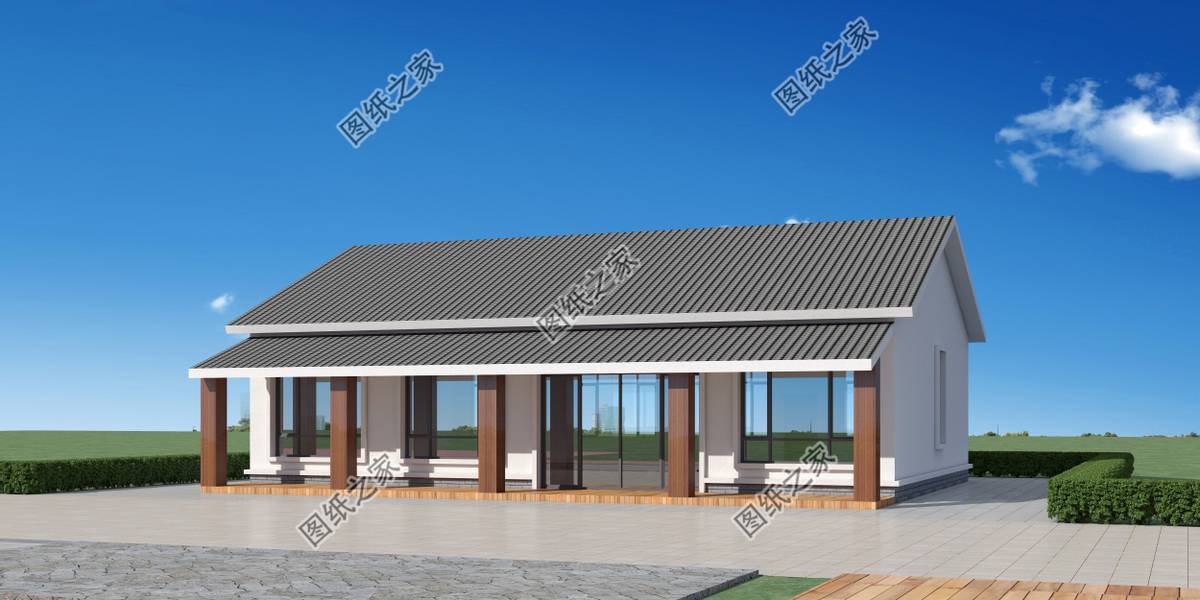 4套農(nóng)村一層別墅設(shè)計(jì)，中式歐式都有，顏值在線廣受好評