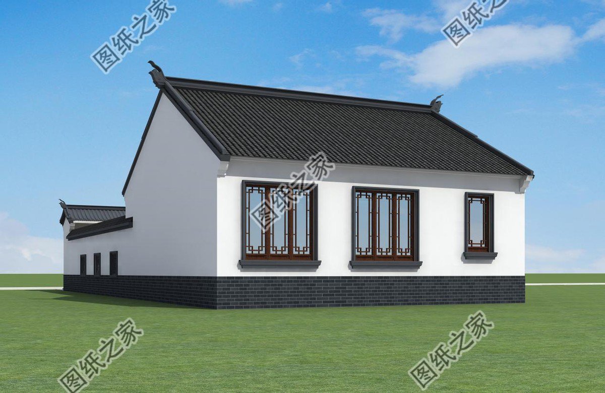 4套農(nóng)村一層別墅設(shè)計(jì)，中式歐式都有，顏值在線廣受好評