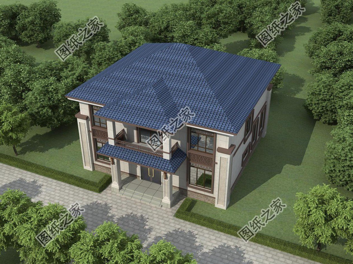 二層農(nóng)村別墅設(shè)計，簡單又美觀，內(nèi)部布局全國都適用