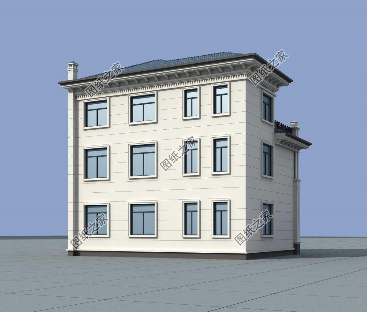 三層農(nóng)村自建房設計，高大貴氣的象征，十分有氣勢