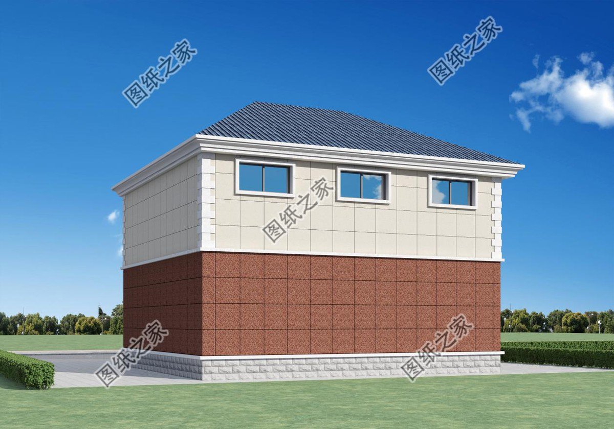 3款對(duì)稱歐式農(nóng)村別墅設(shè)計(jì)，外觀經(jīng)典耐看，建在老家最合適